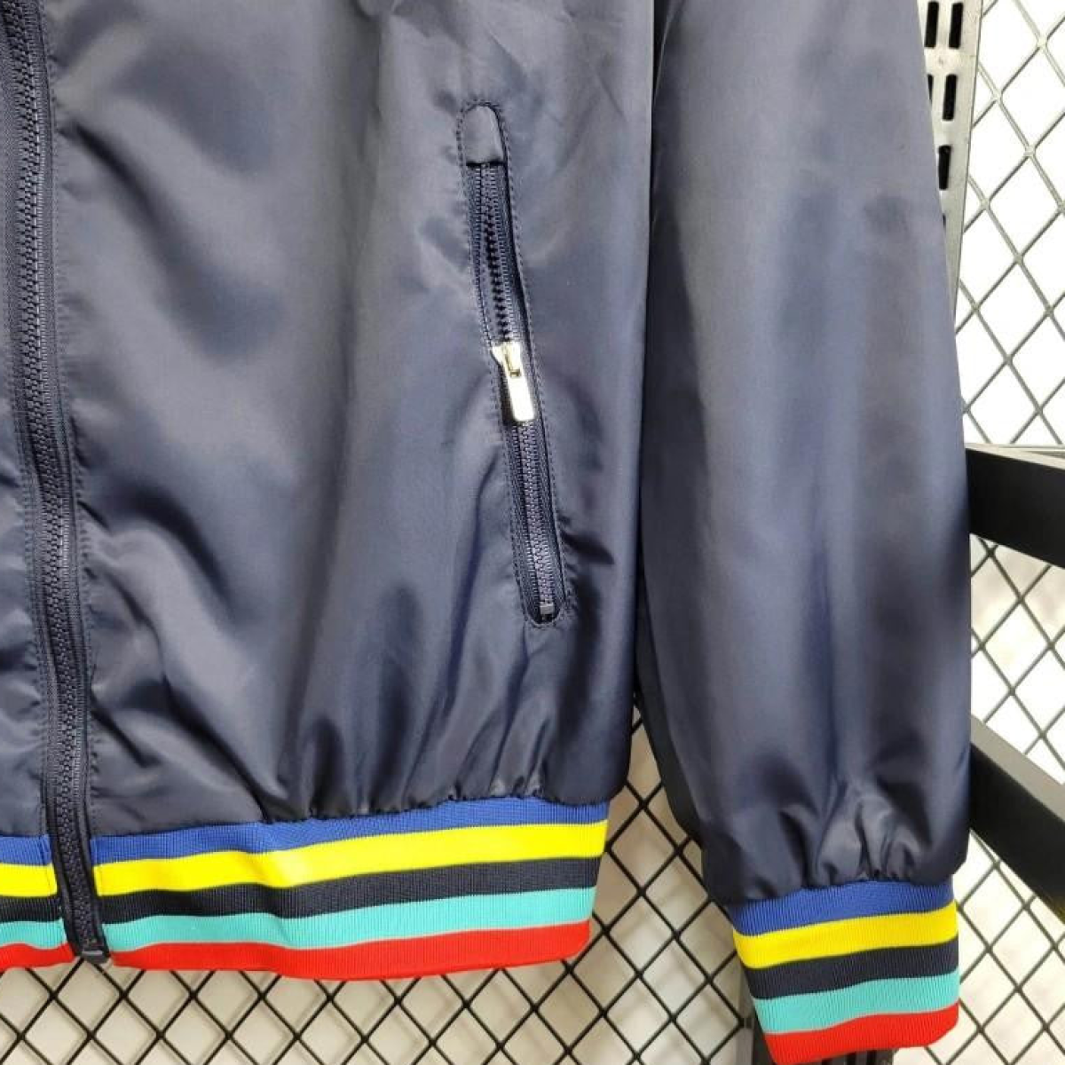 24/25 Boca Juniors Navy/Yellow Windbreaker