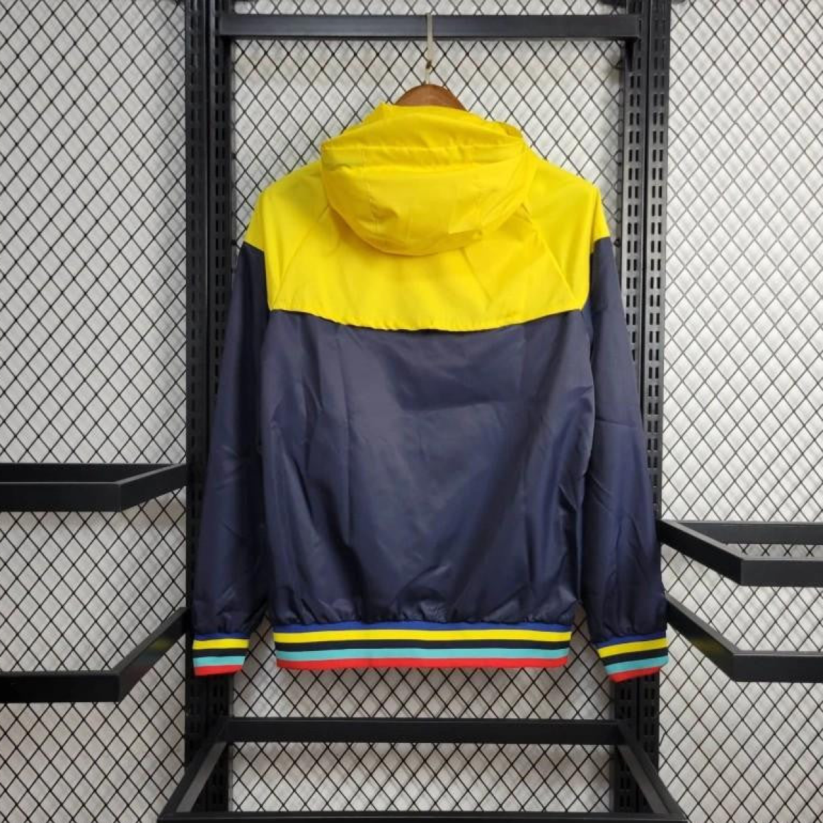 24/25 Boca Juniors Navy/Yellow Windbreaker