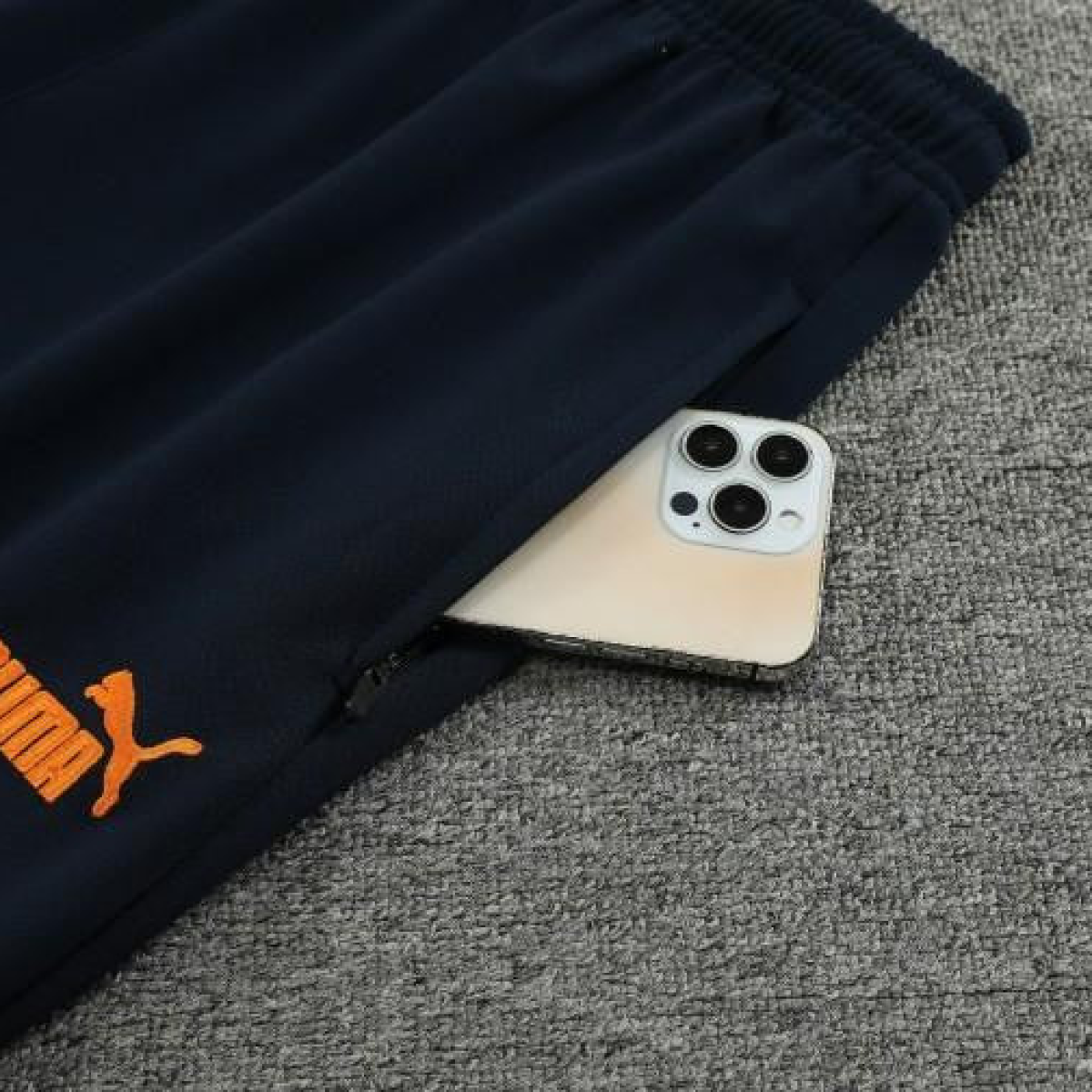 2024 Ivory Coast Orange  Full Zipper Hoodie Jacket+Pants