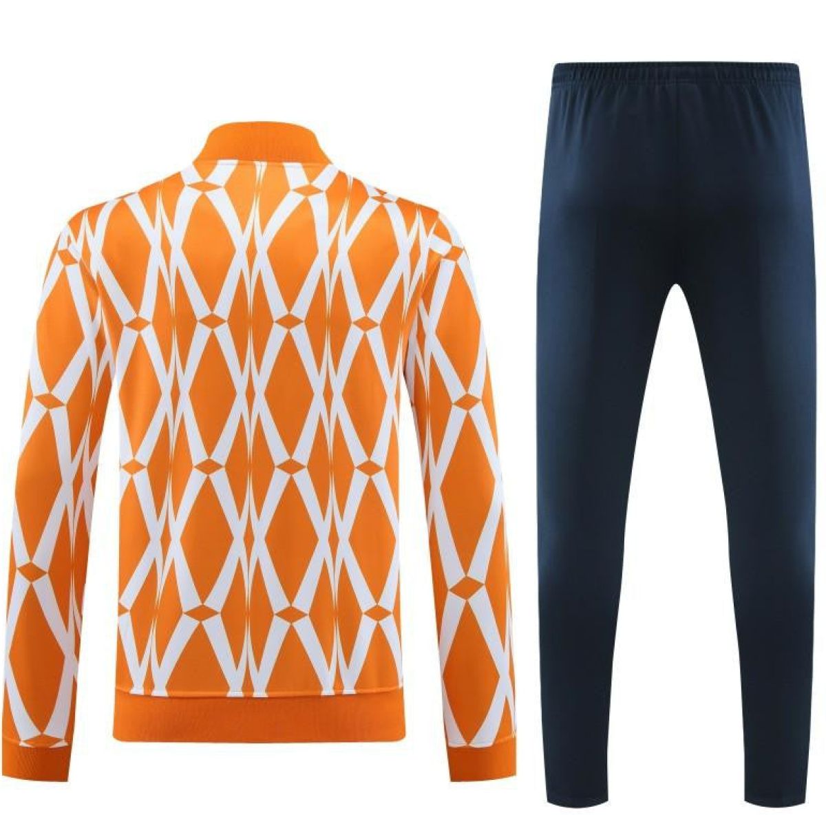 2024 Ivory Coast Orange  Full Zipper Hoodie Jacket+Pants