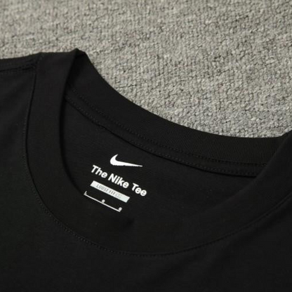 2024 Nike Black Cotton Short Sleeve Jersey+Shorts