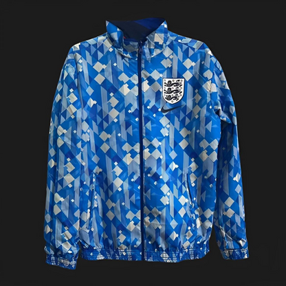 2024 England Reversible Blue/Navy Full Zipper Jacket