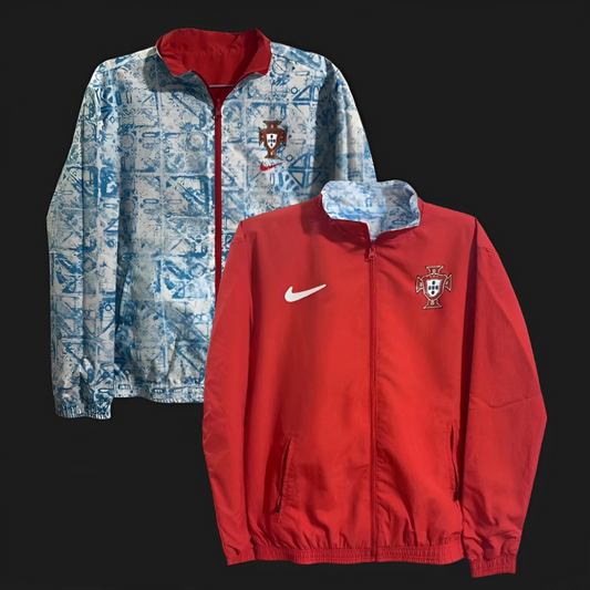 2024 Portugal Reversible Blue/Red Full Zipper Jacket