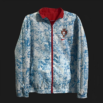 2024 Portugal Reversible Blue/Red Full Zipper Jacket