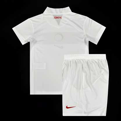 2024 Kids Turkey Away White Jersey