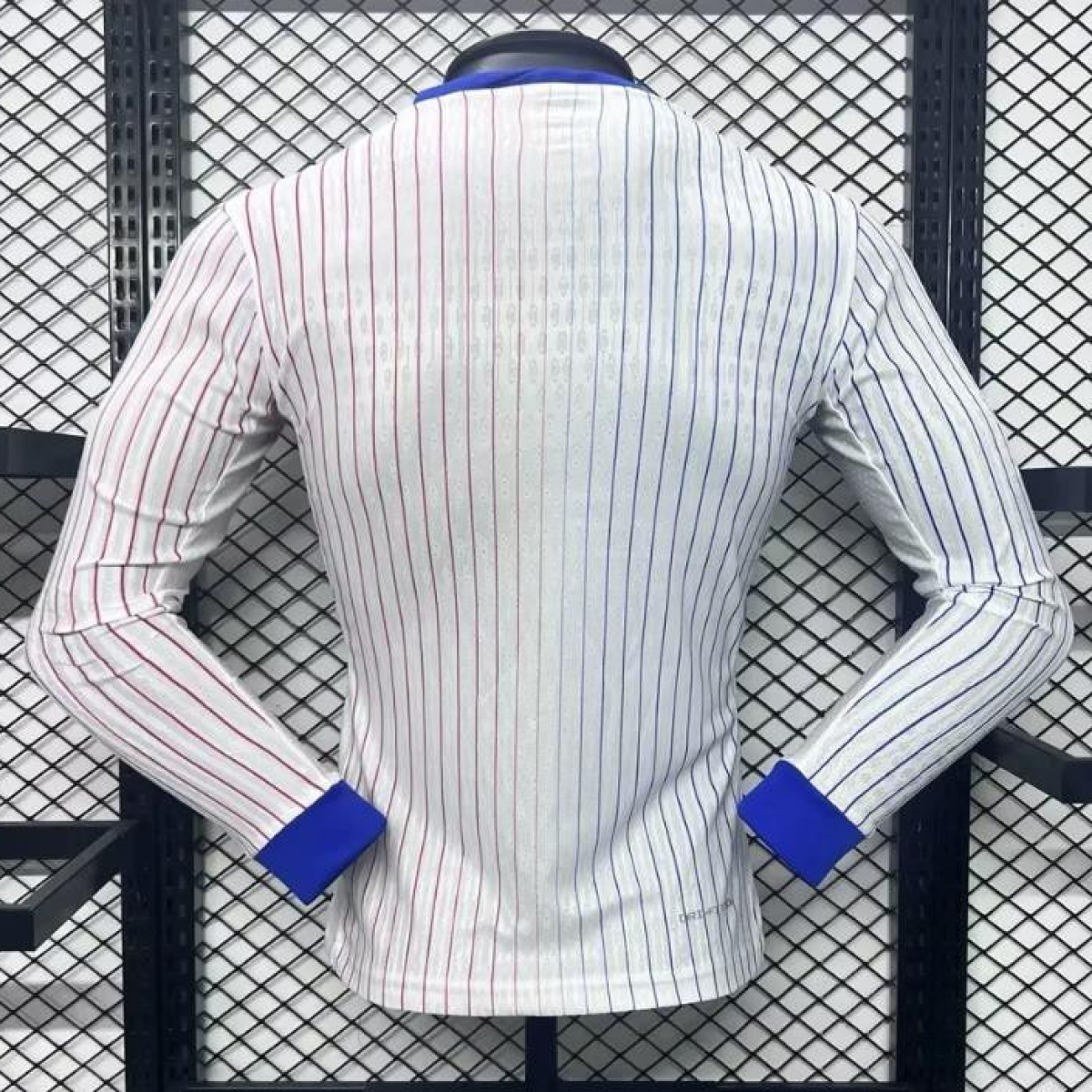Player Version 2024 France Away Long Sleeve Jersey