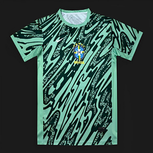 2024 Brazil Third Green Goalkeeper Jersey