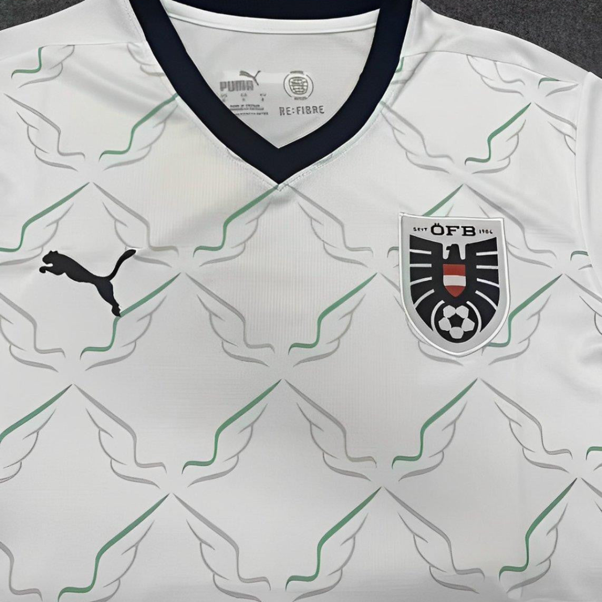 2024 Austria Away White Jersey