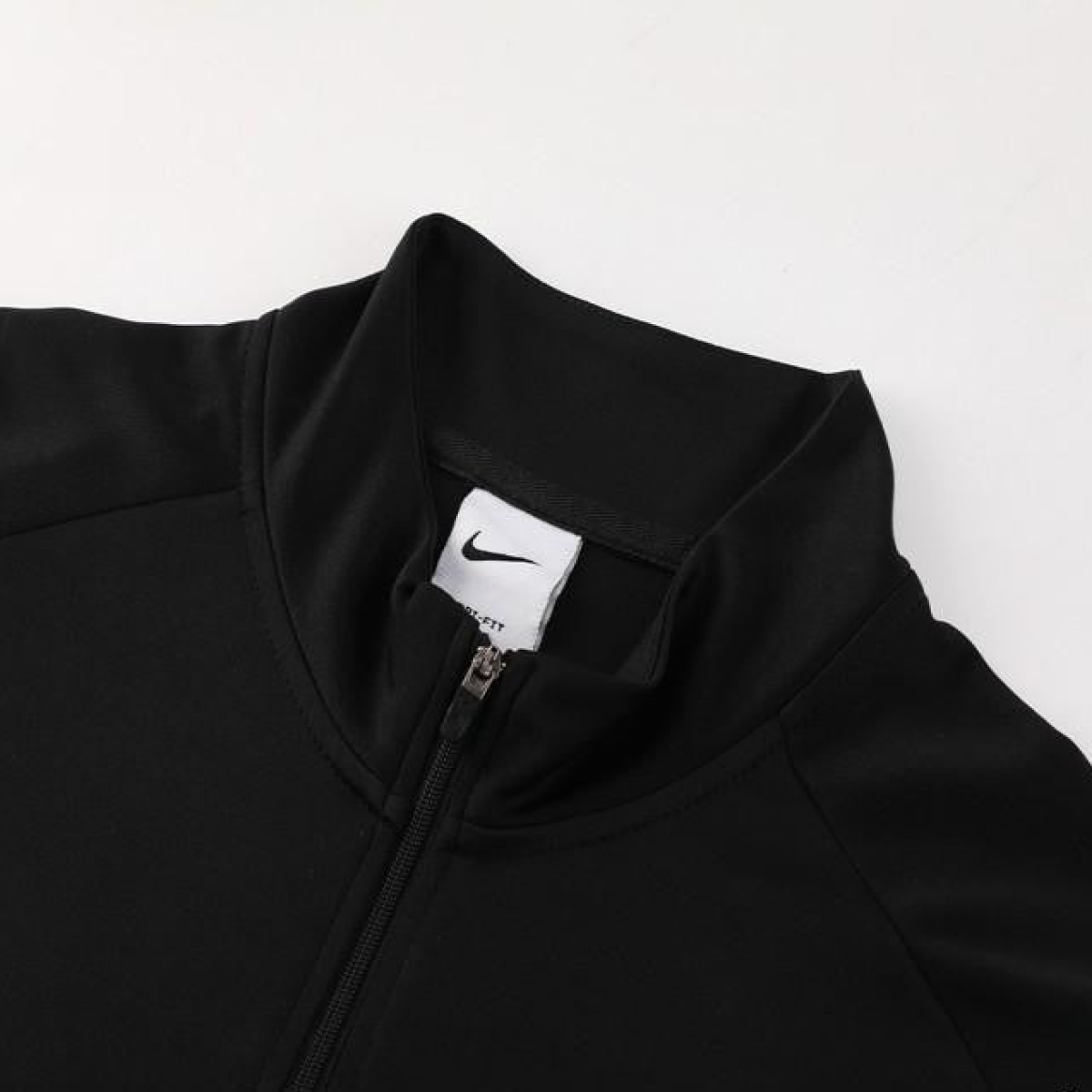 2024 Nike Black/White Half Zipper Jacket+Pants