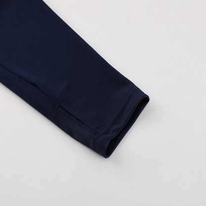 2024 Nike Navy/White Half Zipper Jacket+Pants