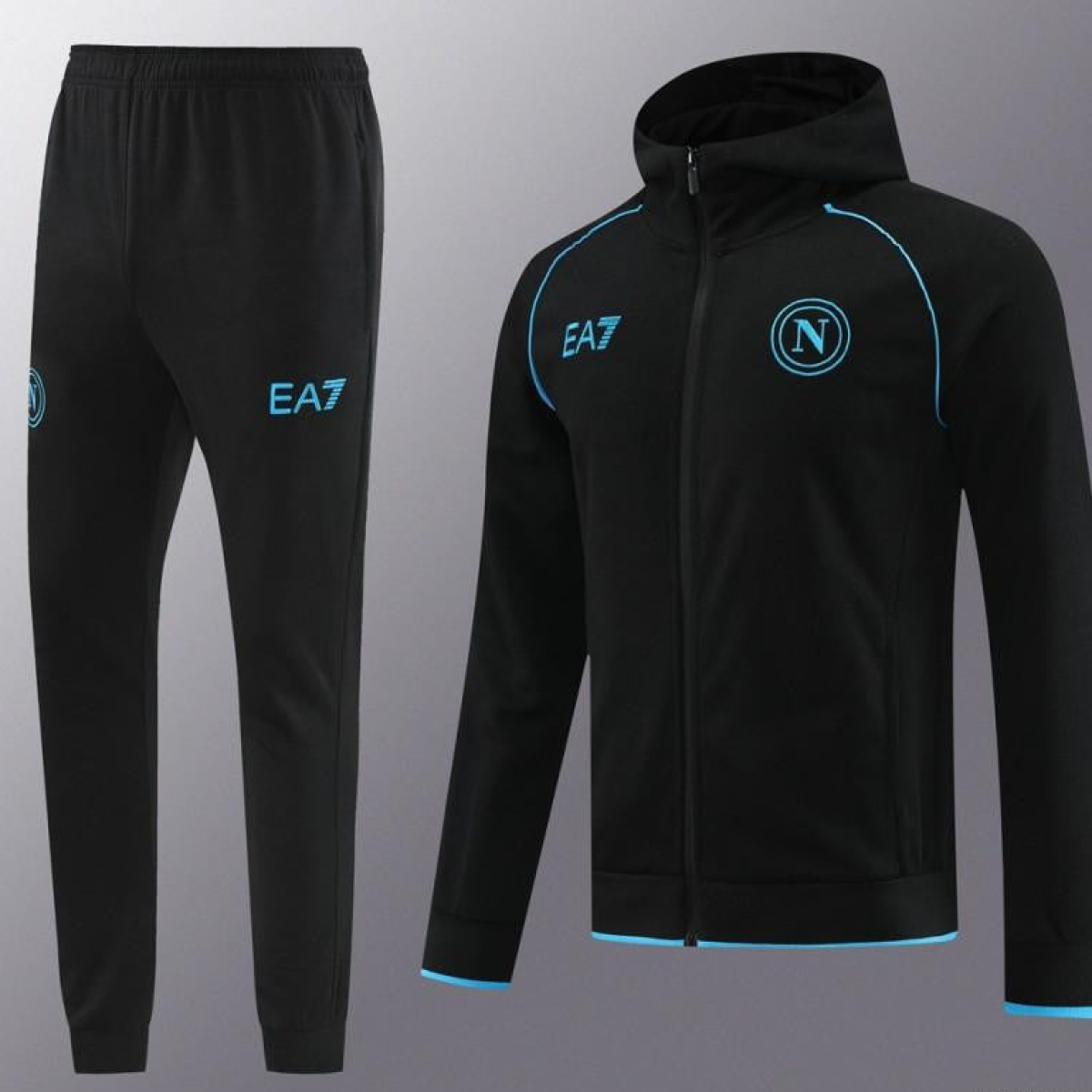 23/24 Napoli Navy Full Zipper Jacket+Pants