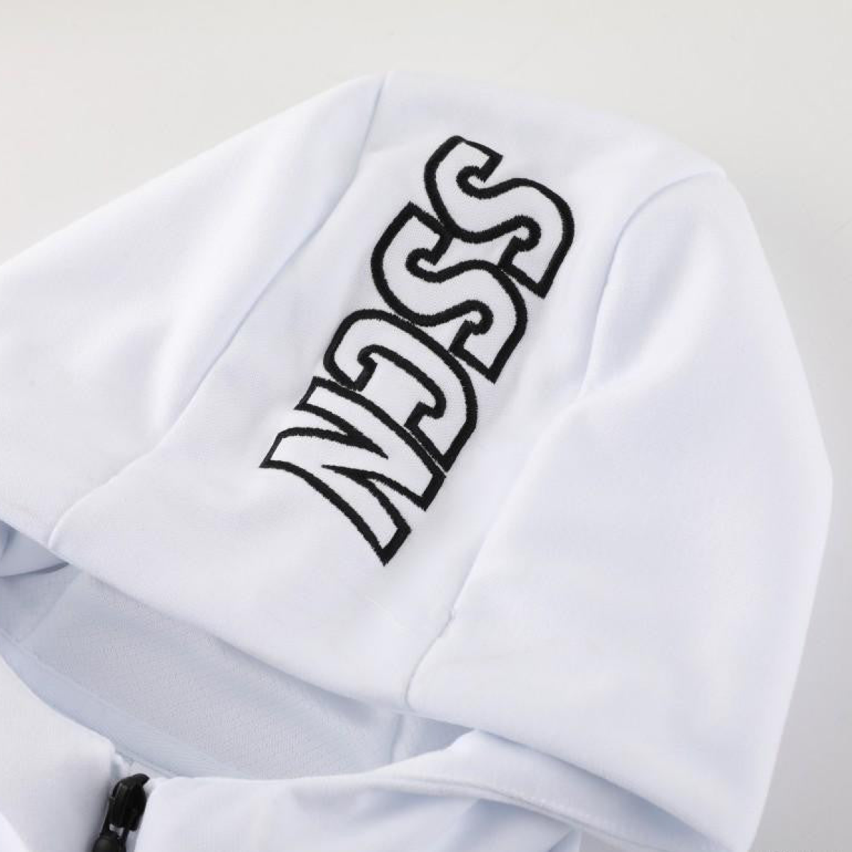 23/24 Napoli White Full Zipper Hoodie Jacket+Pants
