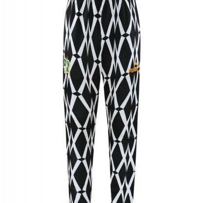 2024 Ivory Coast Orange Full Zipper Jacket+Pants