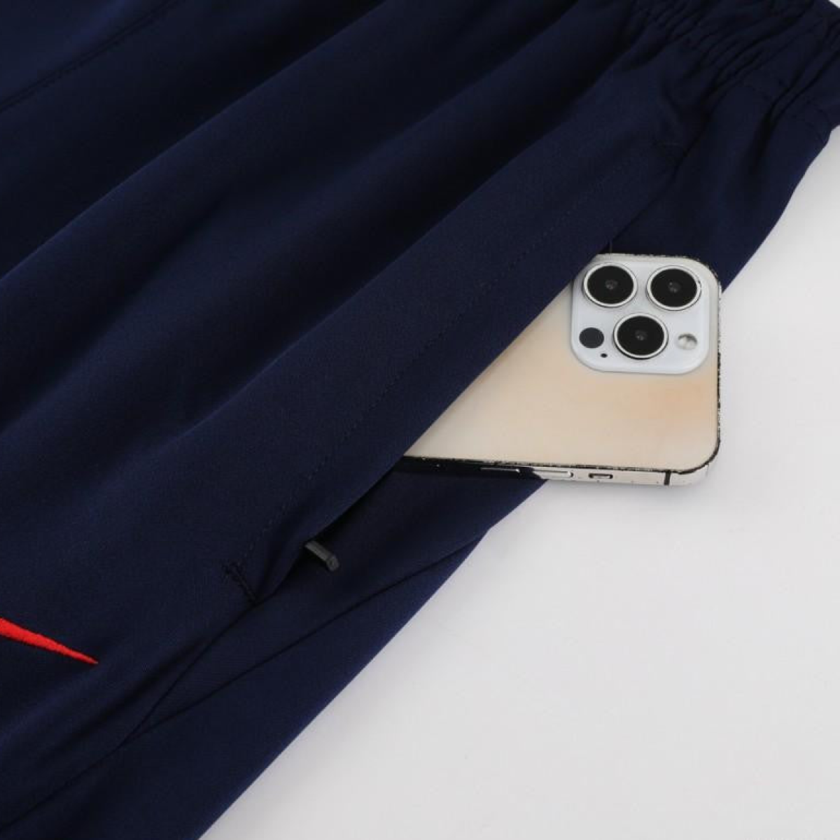2024 Nike Blue/Navy Half Zipper Jacket+Pants