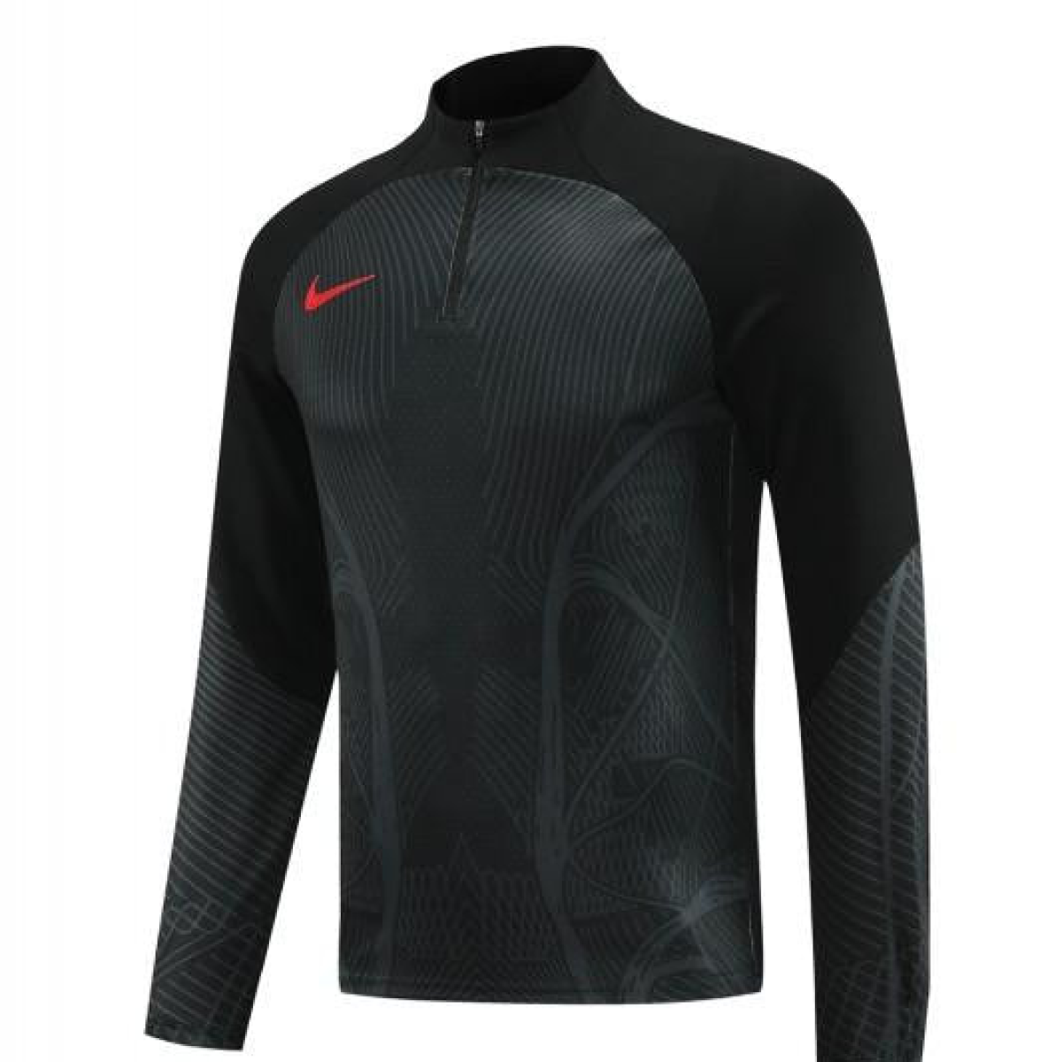 2024 Nike Black Half Zipper Jacket+Pants