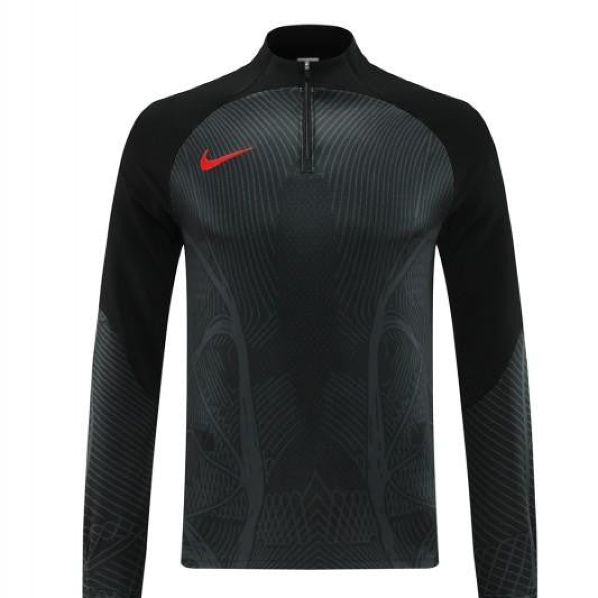 2024 Nike Black Half Zipper Jacket+Pants