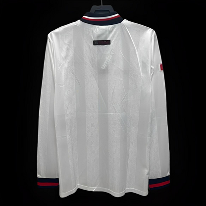 Retro 97/98 Manchester United Third Long Sleeve White Jersey