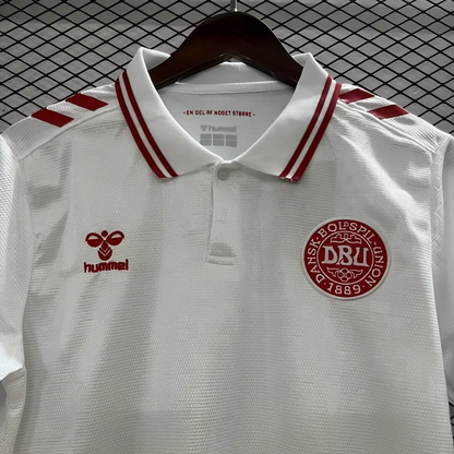 2024 Denmark Away White Jersey