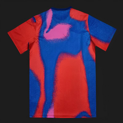 2024 USA Copa America Pre-Match Red/Blue Jersey