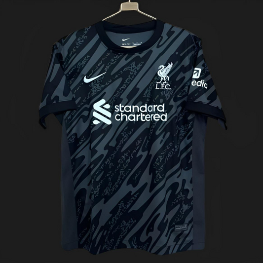 24/25 Liverpool Black Goalkeeper Jersey