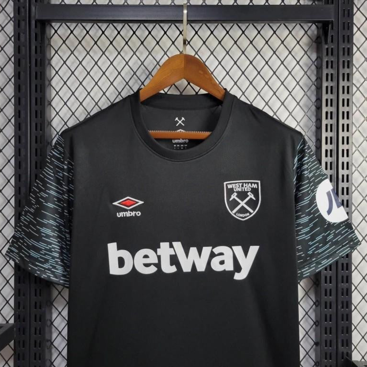 24/25 West Ham United Third Black Jersey