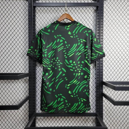2024 Nigeria Away Green Black Jersey