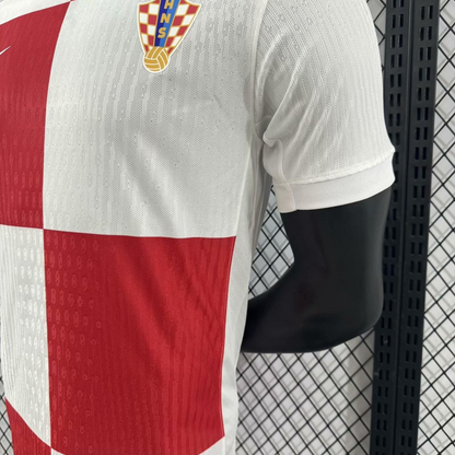 Player Version 2024 Croatia Home Jersey