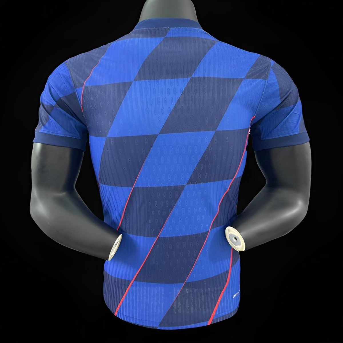 Player Version 2024 Croatia Away Blue Jersey
