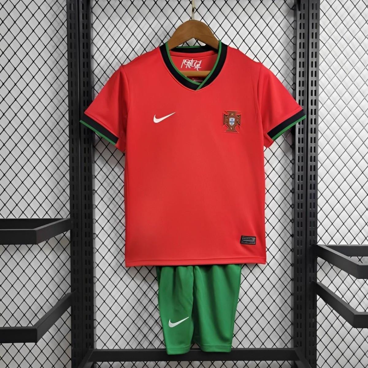 2024 Kids Portugal Home Jersey