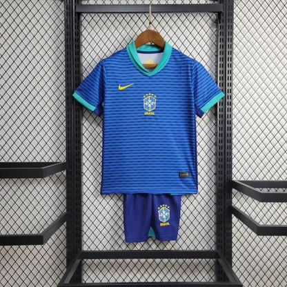 24/25 Kids Brazil Away Jersey