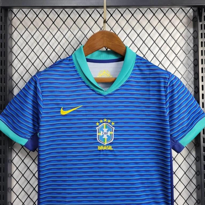 24/25 Kids Brazil Away Jersey