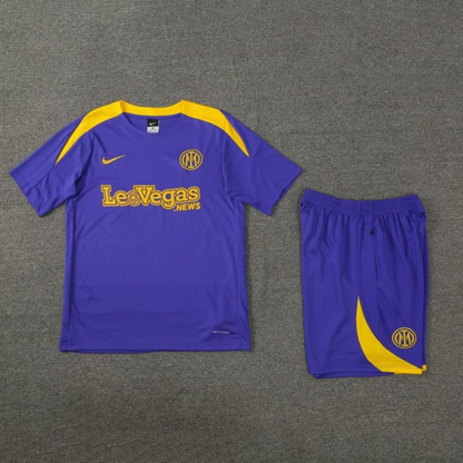 24/25 Inter Milan Blue Short Sleeve Jeresy+Shorts