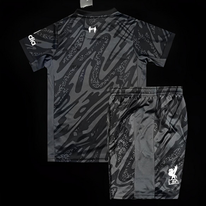 24/25 Kids Liverpool Black Goalkeeper Jersey
