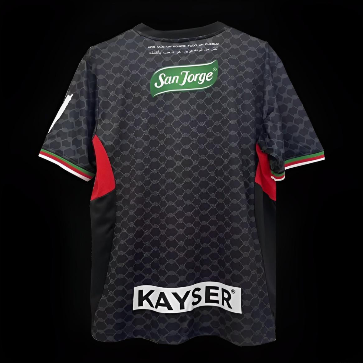 24/25 CD Palestino Away Black Jersey