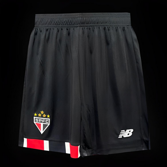24/25 Sao Paulo Away Black Shorts