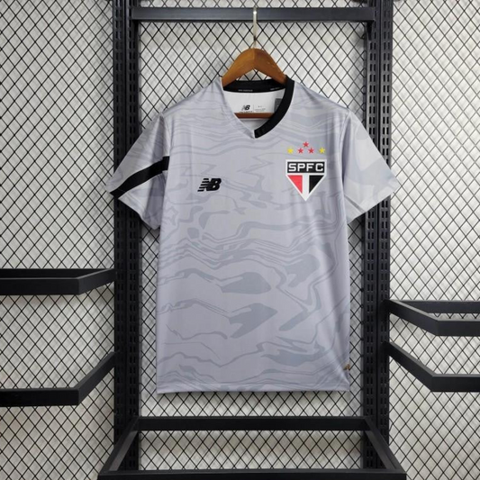 24/25 Sao Paulo Home Gray Goalkeeper Jersey