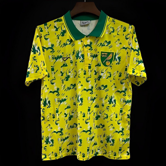 Retro 92/94 Norwich City Home Jersey