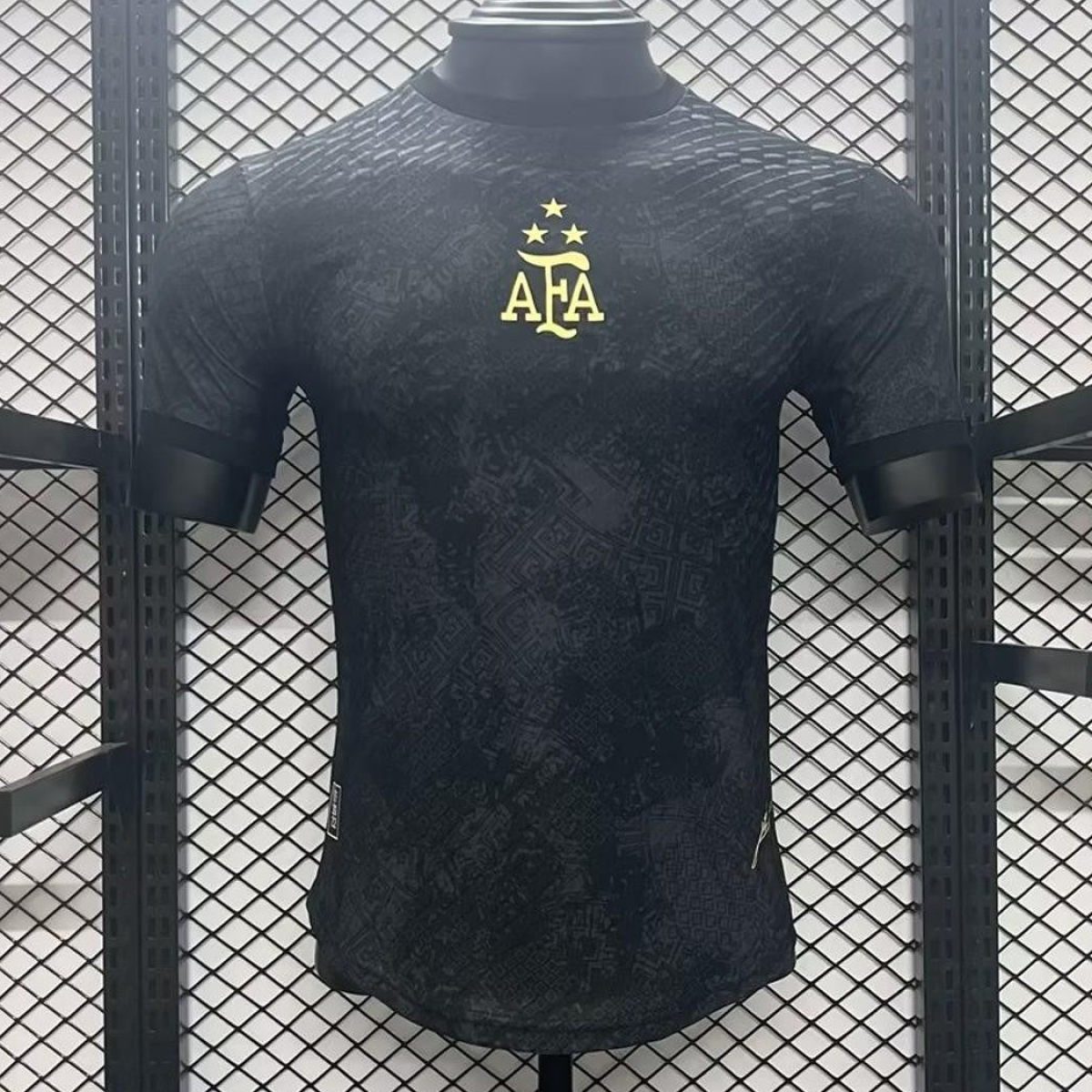 3 Stars 2023 Argentina Black Training Jersey