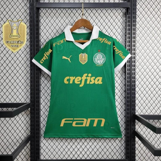 23/24 Woman Palmeiras Home + All Sponsors