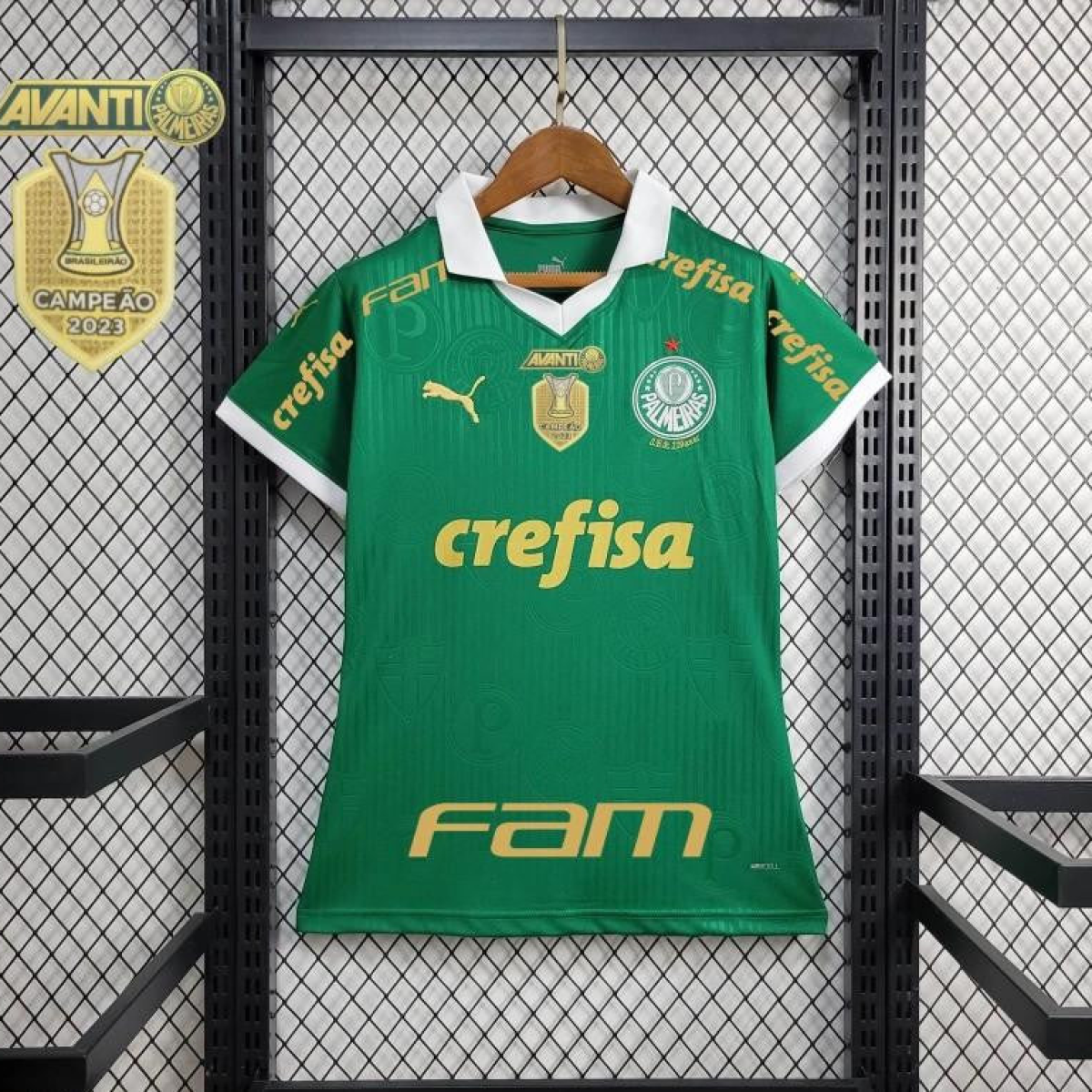 23/24 Woman Palmeiras Home + All Sponsors