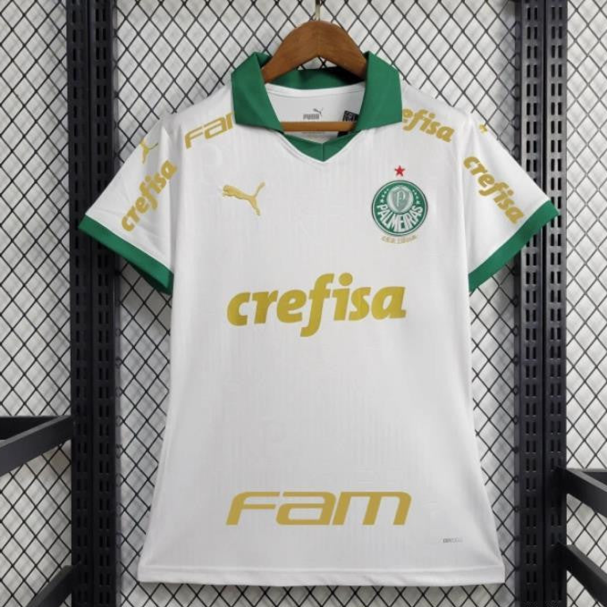 24/25 Women Palmeiras Away White Jersey + All Sponsors