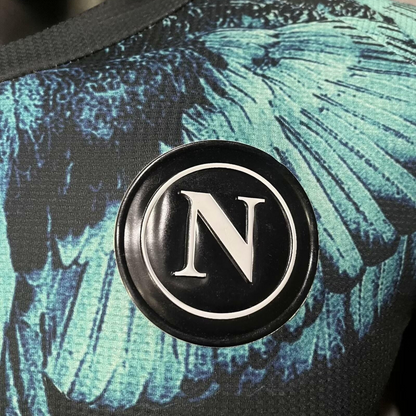 Player Version 20/21 Kappa X Marcelo Burlon Napoli Black Jersey