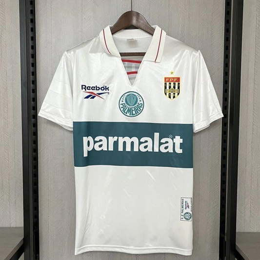 Retro 96/97 Palmeiras Third White Jersey