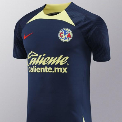 24/25 Club America Navy Short Sleeve Jeresy+Shorts