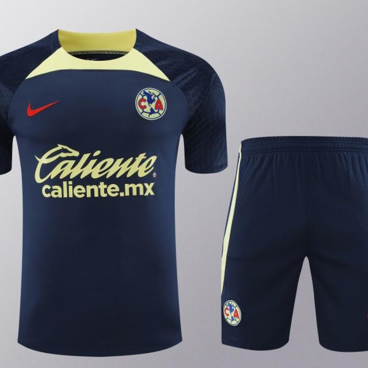 24/25 Club America Navy Short Sleeve Jeresy+Shorts