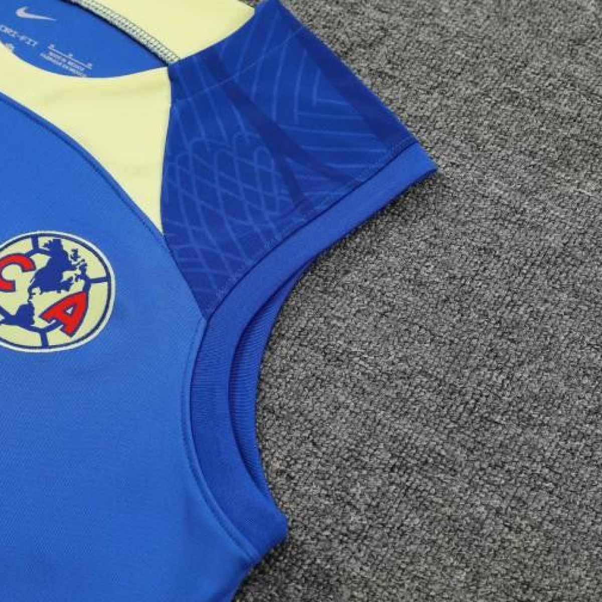 24/25 Club America Blue/Yellow Vest Jeresy+Shorts
