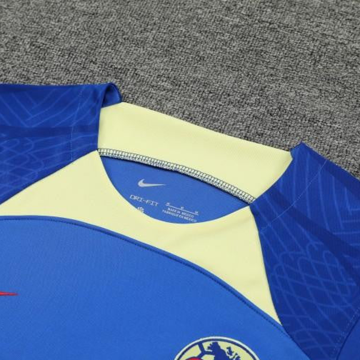 24/25 Club America Blue/Yellow Vest Jeresy+Shorts