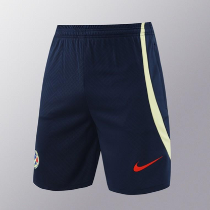 24/25 Club America Blue/Yellow Vest Jeresy+Shorts