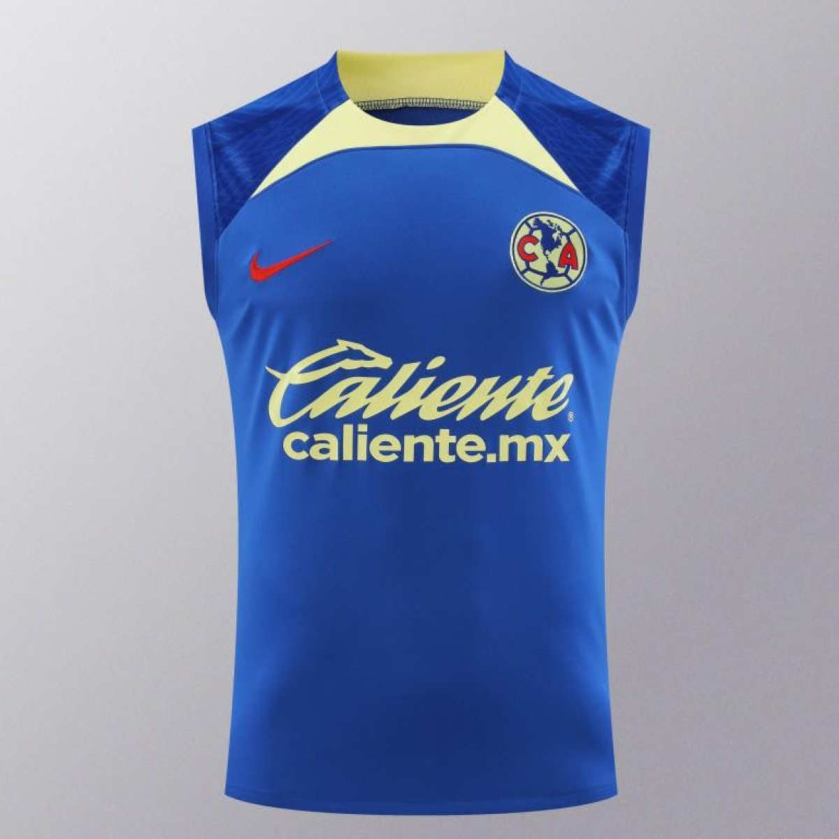 24/25 Club America Blue/Yellow Vest Jeresy+Shorts