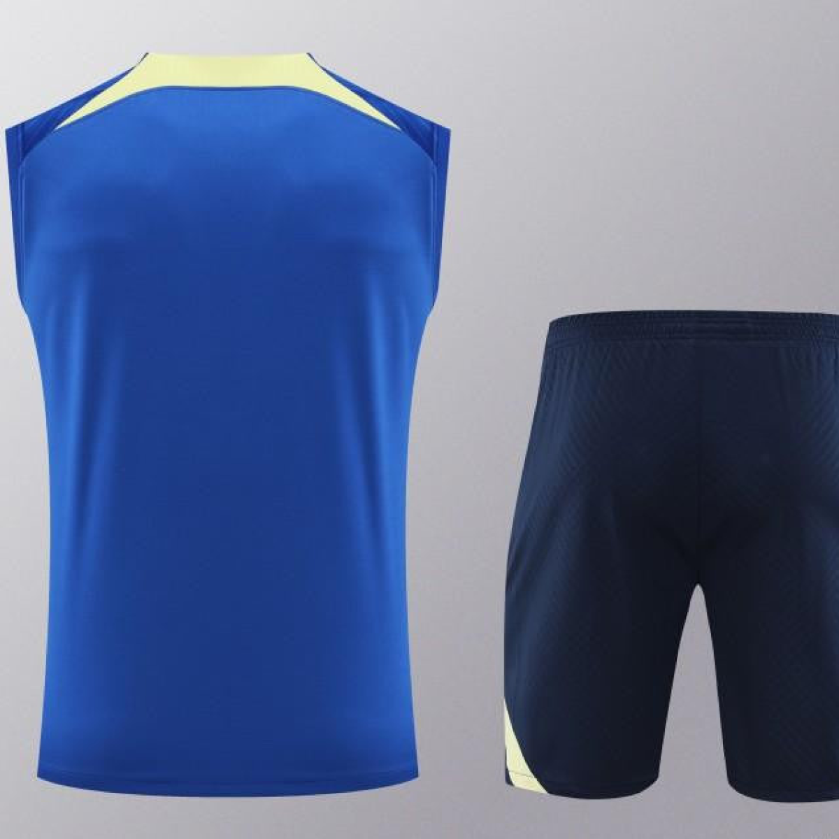 24/25 Club America Blue/Yellow Vest Jeresy+Shorts